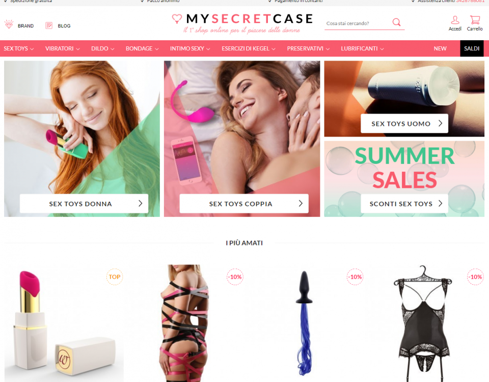 Tutti i segreti di Marketing e SEO dietro all'ecommerce My Secret Case